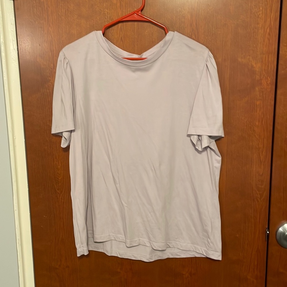 NWT ABLE puff sleeve tee
